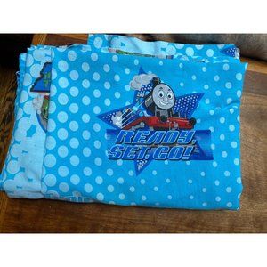 Vintage Thomas & Friends Trains Twin Flat Sheet